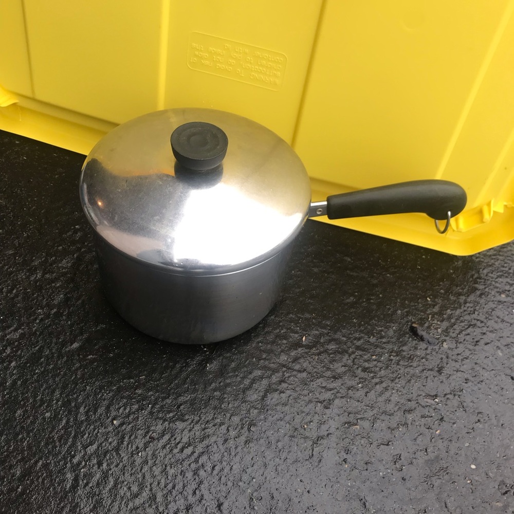 Revere Ware Stainless Steel 3 Quart Pot with Lid
